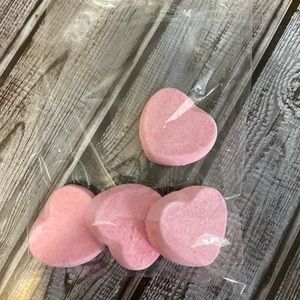 Heart shaped Bath bombs